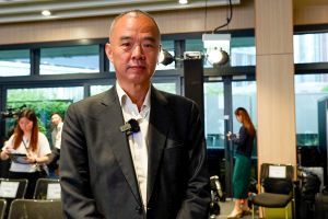 香港建造業總工會理事長黃平感謝政府大力推動先進科技，認為系統對前線工友有益處。